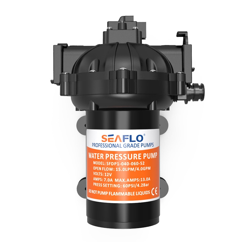   SEAFLO     60PSI 15 LPM ޴    RV/Pump Manufacturers SEAFLO Water Pump Motor High Pressure 60PSI 15 LPM Portable Water Pump M